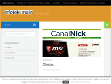 Tablet Screenshot of infotekmain.com